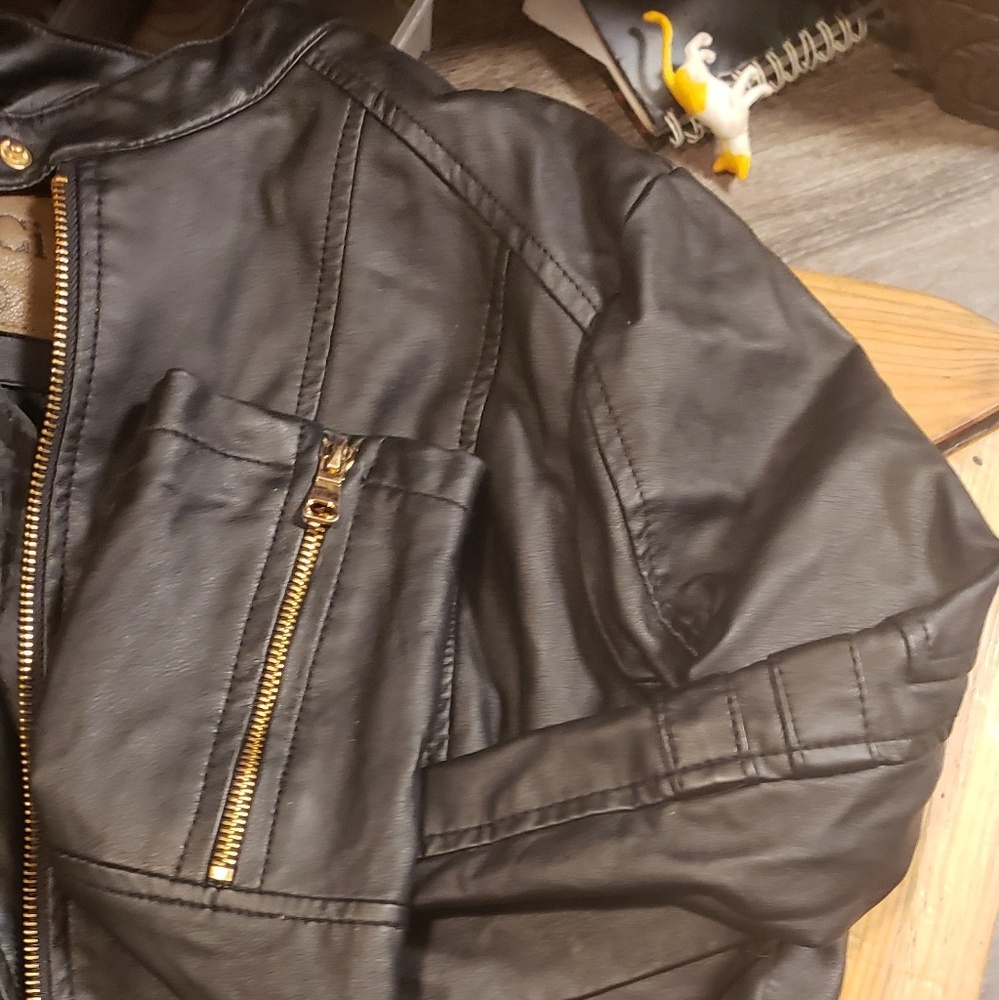 Leather jacket